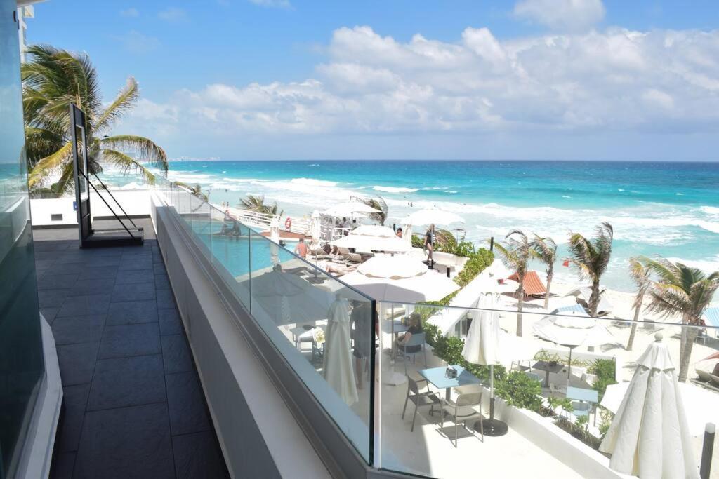 Hermoso Estudio Frente Al Mar, Balcon, Gym 3504 Cancun Exterior photo
